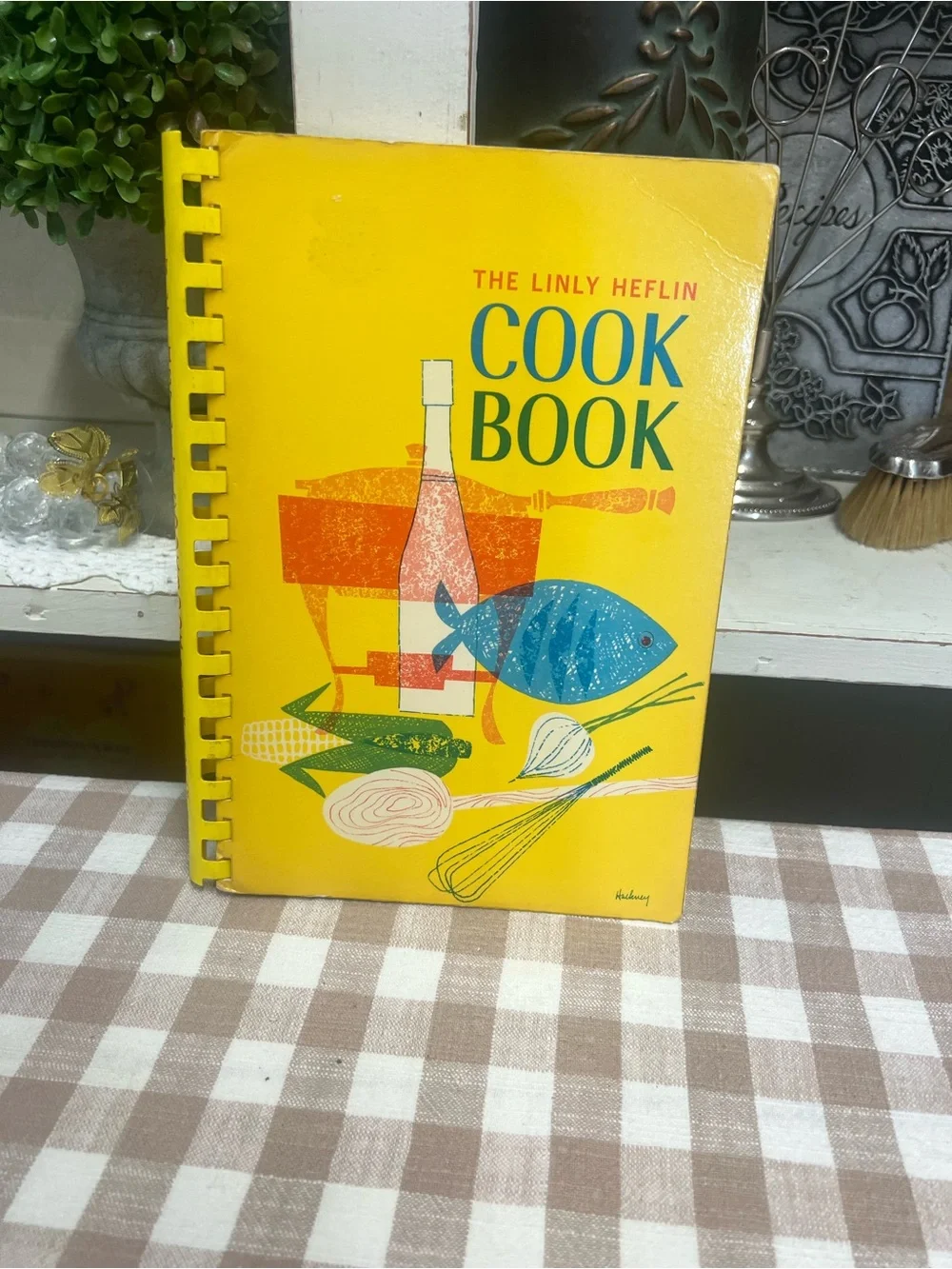 Vintage linly Heflin cookbook Birmingham ala recipes